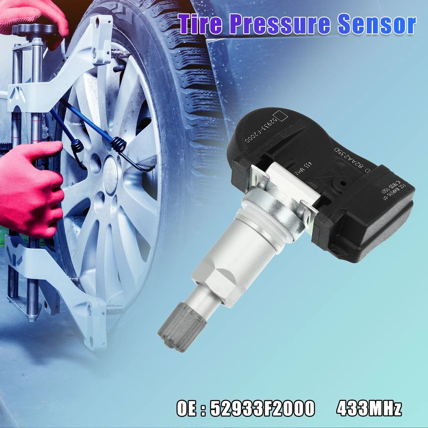 TPMS Sensor 433MHz for Hyundai Elantra (2011-2016)
