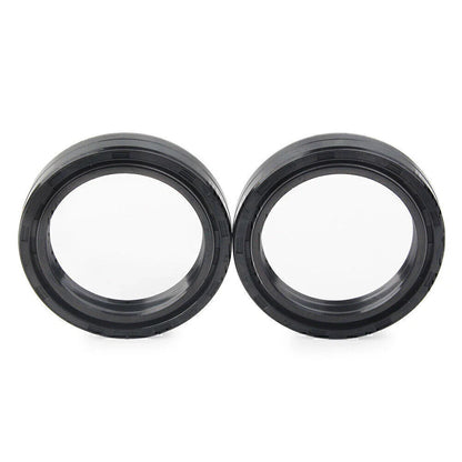 Black Motorcycle Front Fork Damper Shock Absorber Oil Seal 50x63mm