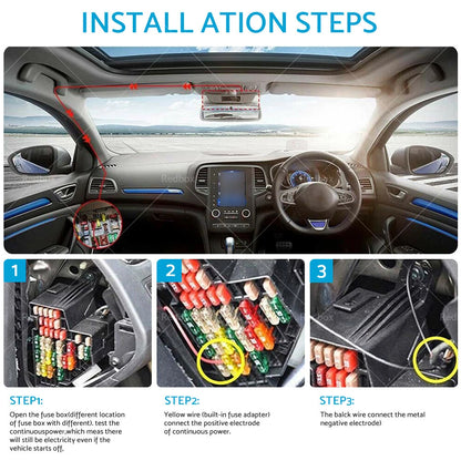 3.2m Hard Wire Kit for Uniden IGO CAM 85R (2018-2023)