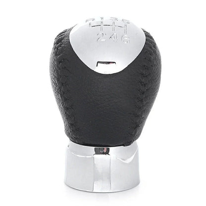 Leather Rear Shift Knob Gear Manual Shifter 6 Speed for Mazda 3 5 6 CX-5