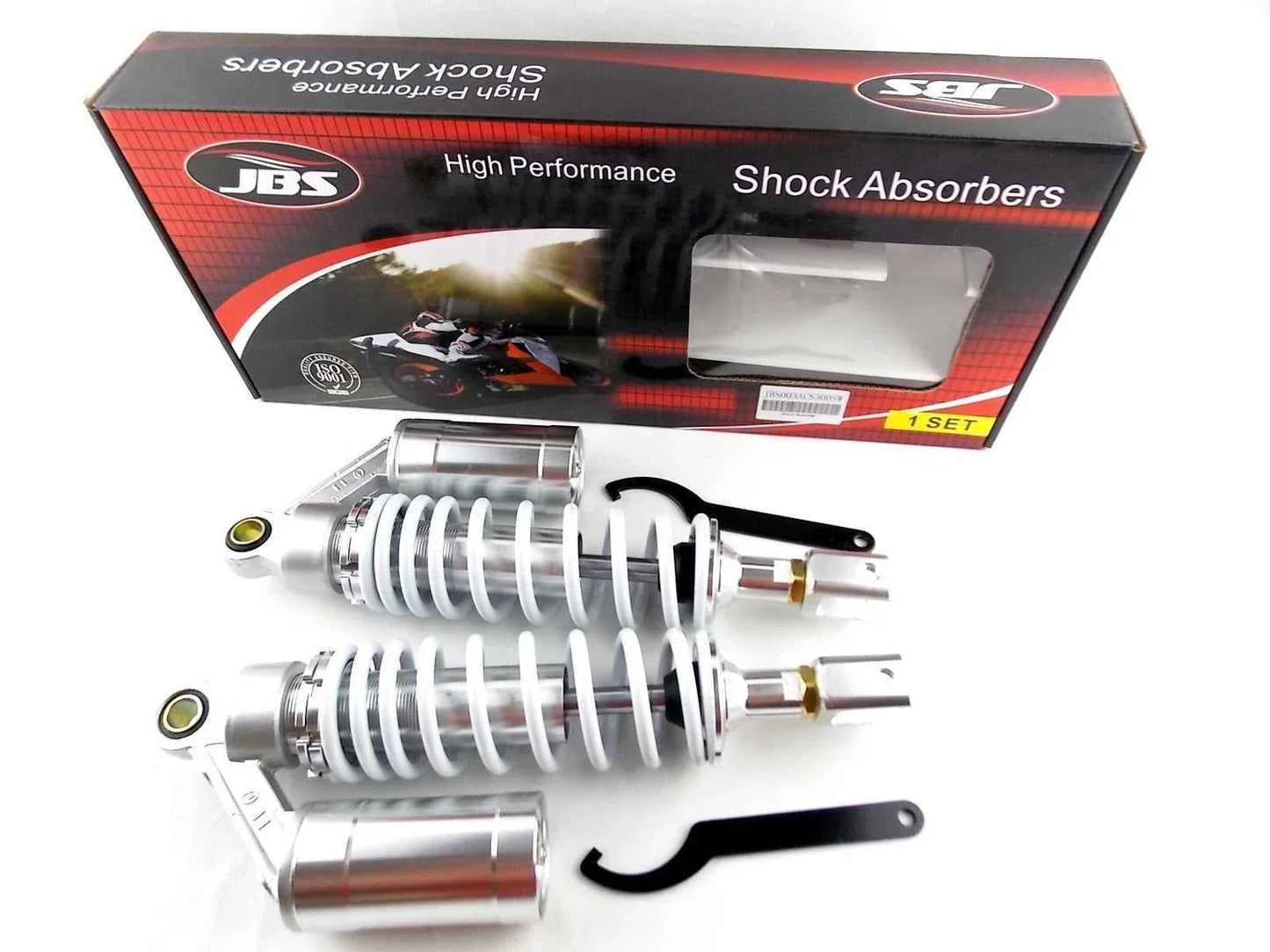 317mm JBS Rear Air Nitrogen Cell Shock Absorbers for Honda CB400F