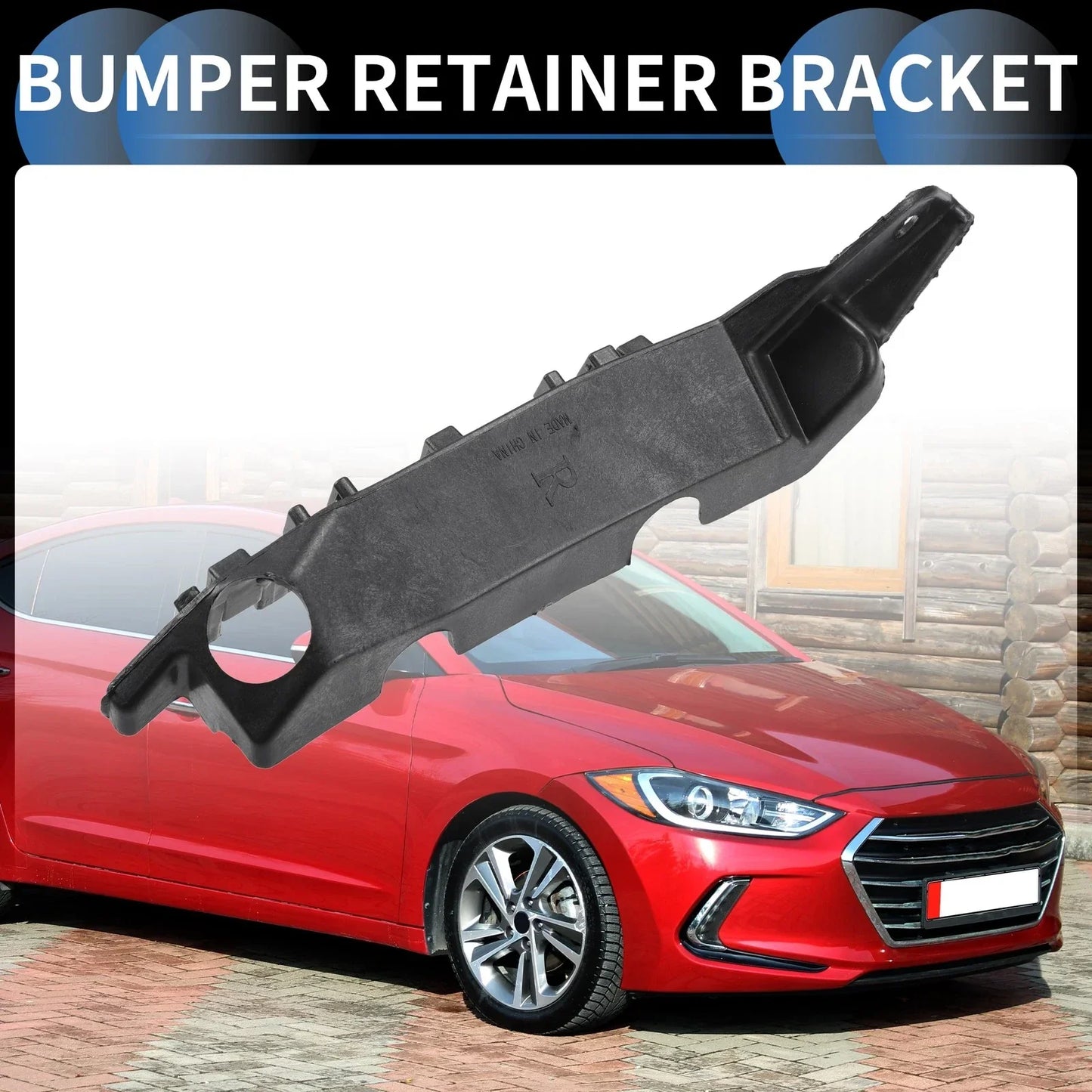 Right Front Bumper Retainer Bracket for Hyundai Elantra (2011-2016)