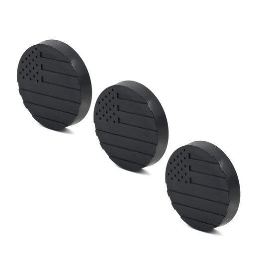 3 x Lock Door Key Hole Socket Cover Trim for Jeep Wrangler TJ JK JL JT