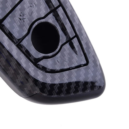 Carbon Fiber Key Shell Cover for BMW 3 5 7 X1 X2 X5 X6 (2012-2023)