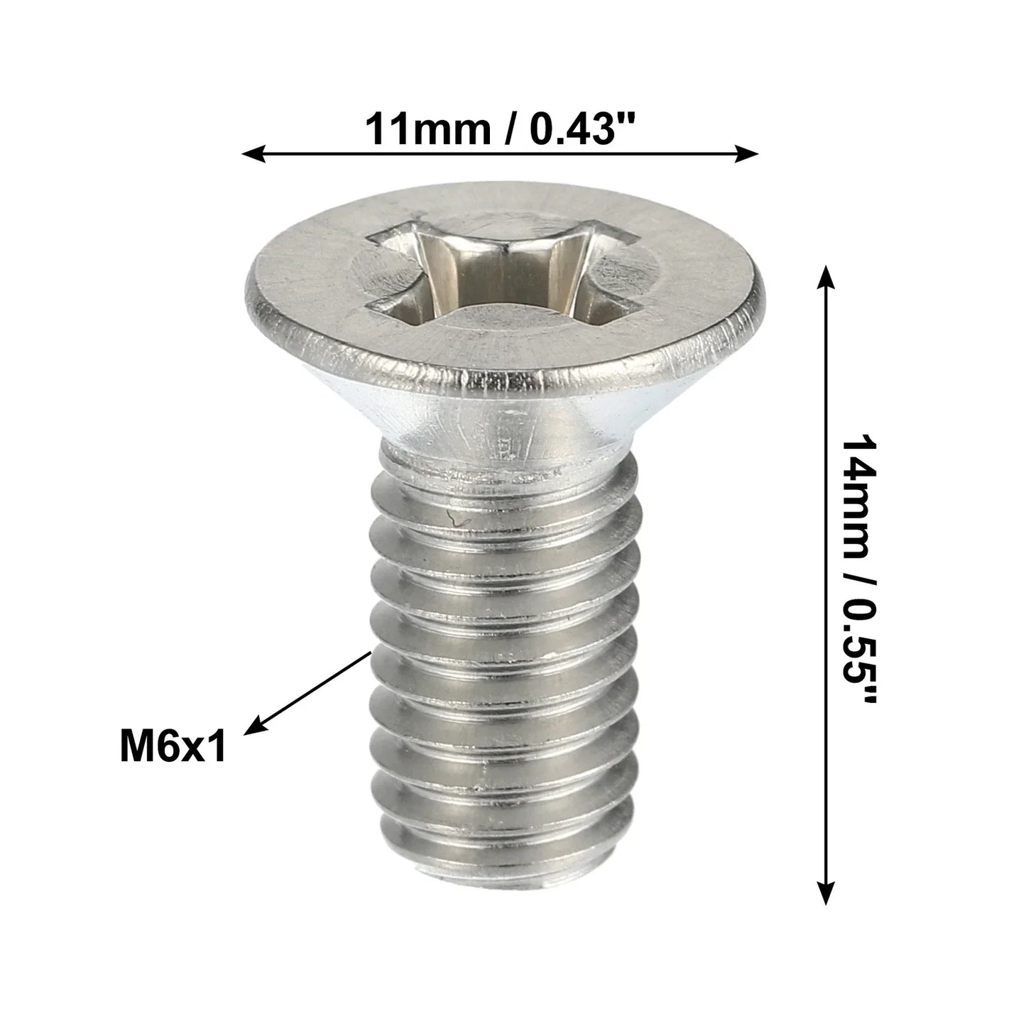 8 x Brake Disc Rotor Screws Kit for Honda Accord Civic