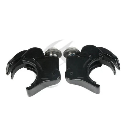 4 x 39mm Black Windshield Windscreen Clamp for Harley Sportster XLH883 1200