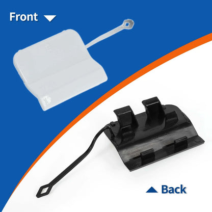 Rear Tow Hook Cover for Mercedes-Benz C-Class W204 2012-2015 White