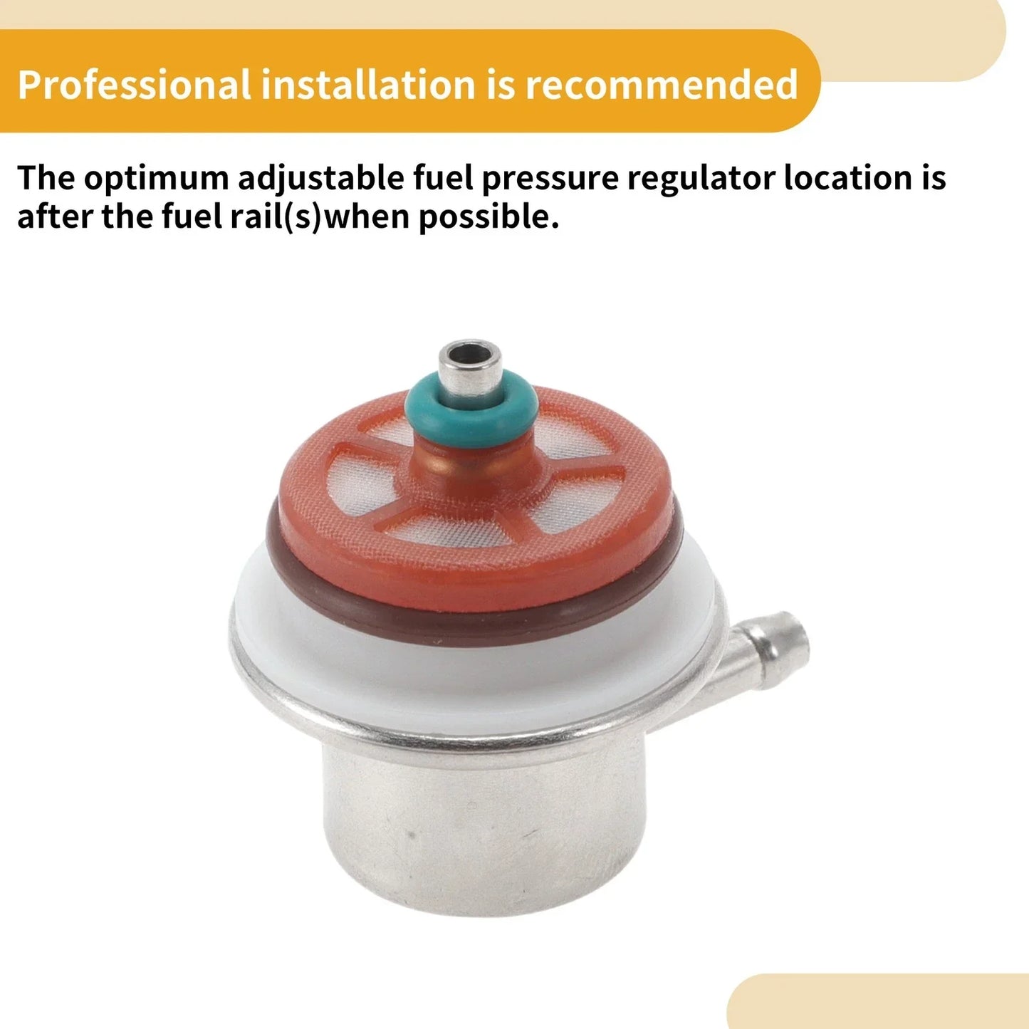 Fuel Pressure Regulator for Chevrolet Silverado 1500 (2005-2006) 20-70 Psi