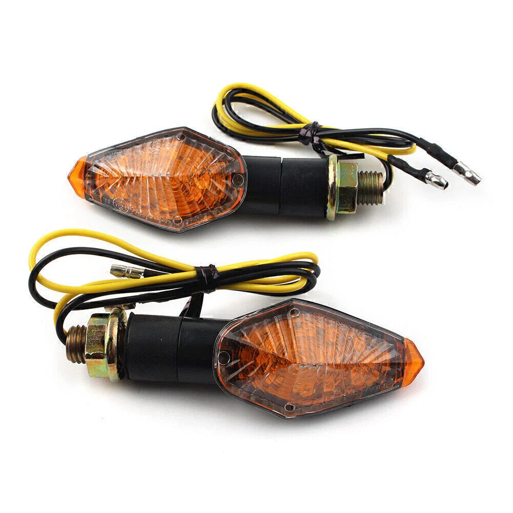 Mini Amber Turn Signal Lights 12V LED for Harley