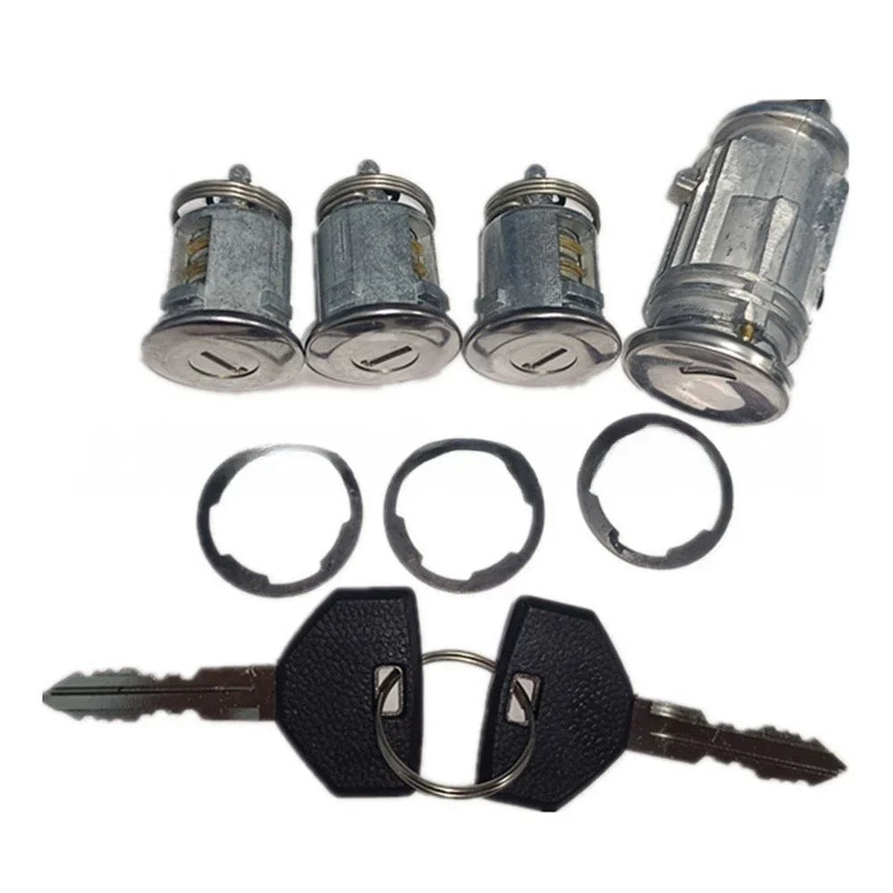 Ignition Lock Cylinder 2 x for Jeep Wrangler TJ (1998–2001)