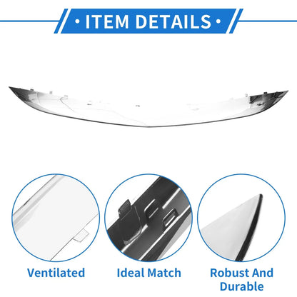 Front Lower Center Bumper Grille Trim for Mercedes-Benz W222/S 4Matic (2014-2020)