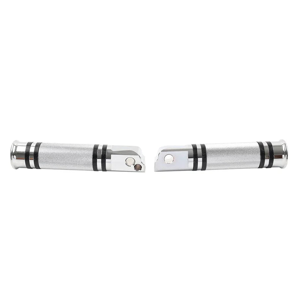 Rear Footboards Pegs for Harley Softail Fat Boy Breakout 2018-2023 Chrome