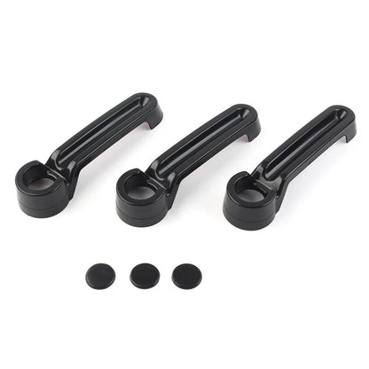 6 x Exterior Door Handle Tailgate Cover Trim for Jeep Wrangler JK (07-17)