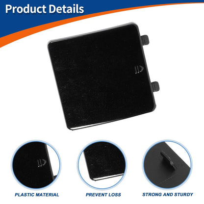 Car Bumper Tow Hook Cover for Mercedes-Benz CLS (2004-2007) Black