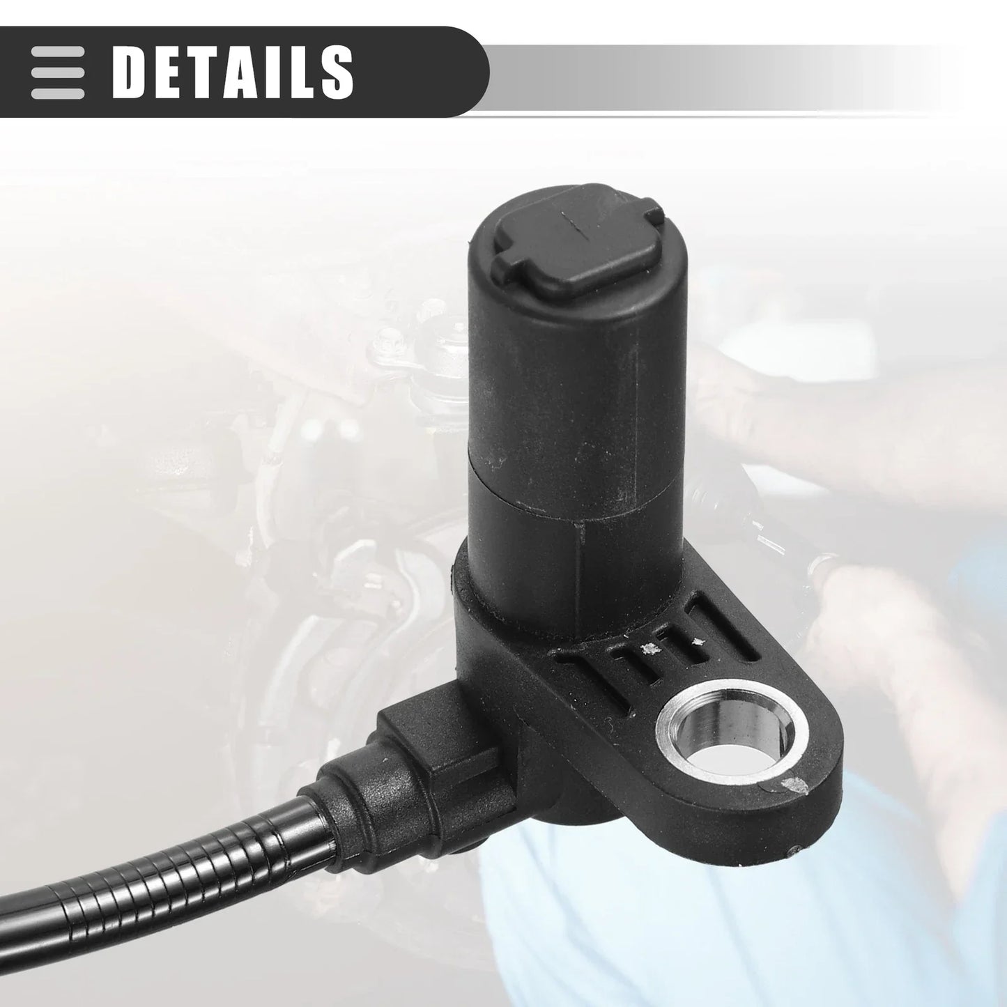 Rear Left ABS Wheel Speed Sensor for Mercedes-Benz CL500 (2000-2006)