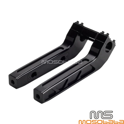 1 x CNC 1-1/8" Handlebar Pullback Risers for Harley Street Bob Softail (2018-2023)