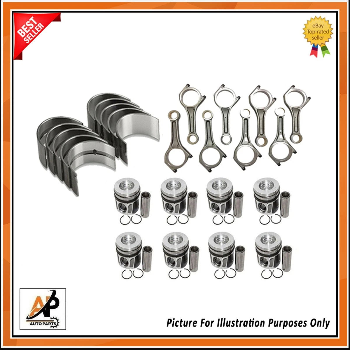 Crankshaft Rebuild Kit for Range Rover 4.4 Diesel Sport (2010–2022)