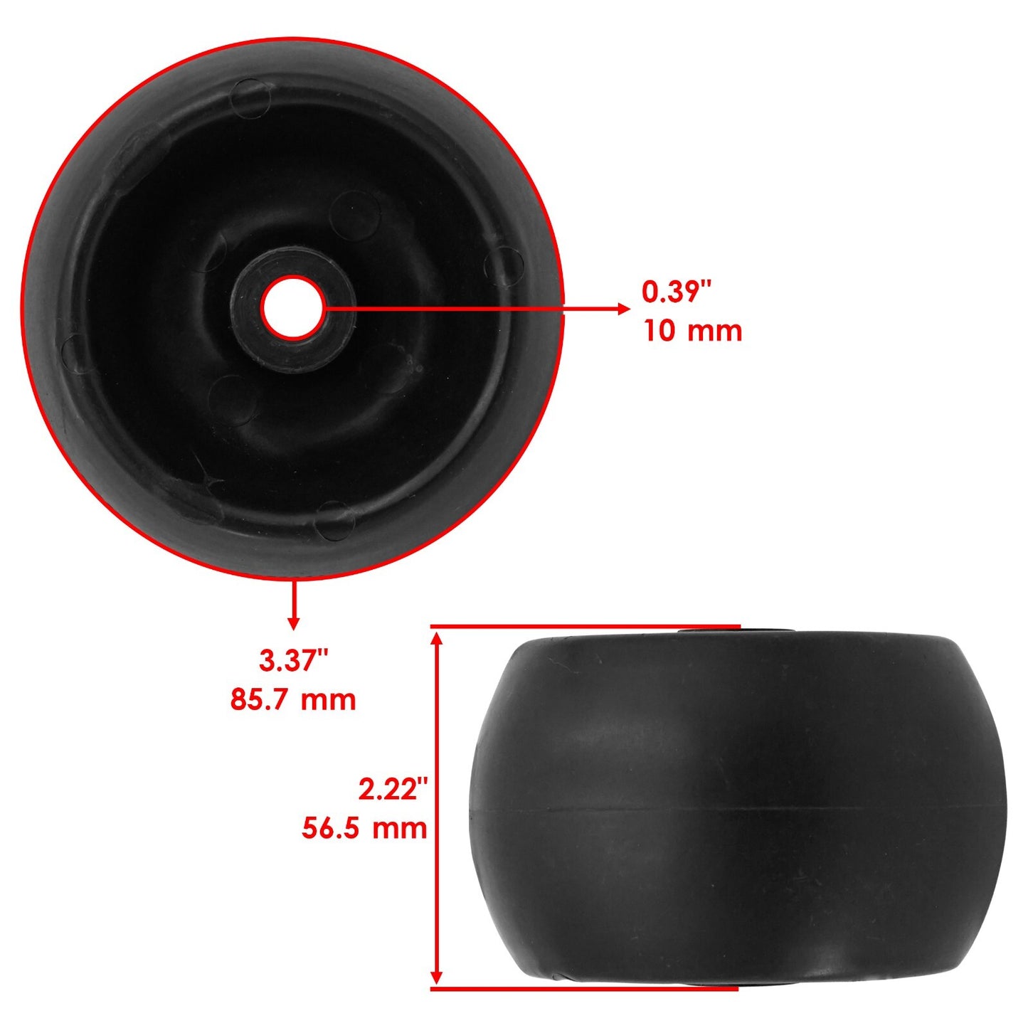 Deck Roller Replacement for Ariens 44 50 52 Inch (2018–2024)