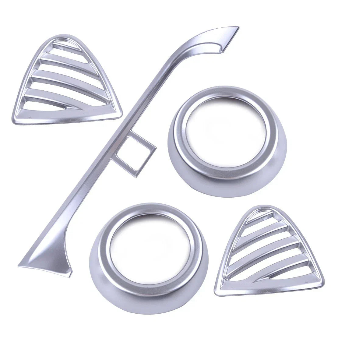 5 x Inner Side AC Air Outlet Frames for Nissan Kicks (2016-2019)