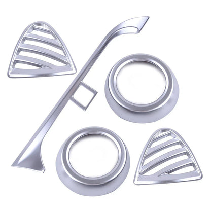5 x Inner Side AC Air Outlet Frames for Nissan Kicks (2016-2019)