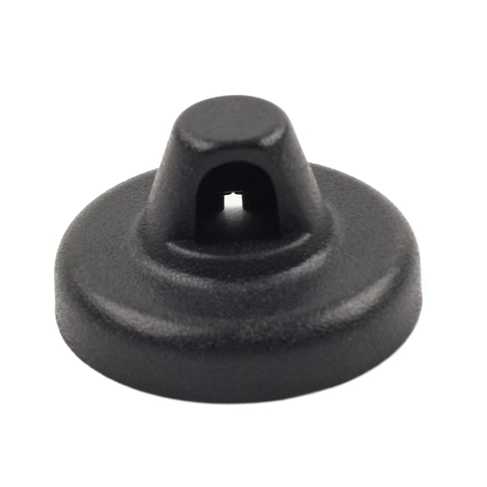 Black Radio Antenna Mount Base Cover for Jeep Wrangler JK JL Gladiator JT