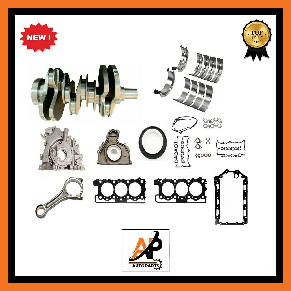 Forged Crankshaft with Engine Rebuild Kit for Jaguar Land Rover 3.0D (2014–2020)
