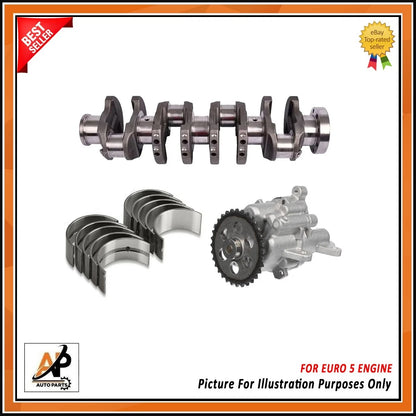 Crankshaft Oil Pump Engine Bearings for Ford Transit 2.2 TDCi (2009–2013)