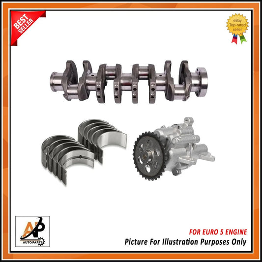 Crankshaft Oil Pump Engine Bearings for Ford Transit 2.2 TDCi (2009–2013)