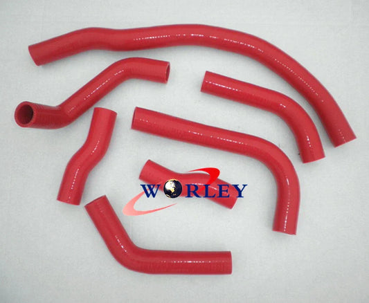 Aluminum Radiator & Blue Hose for Toyota MR2 SW20 3SGTE (1990-1997)