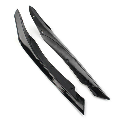 Front Lip Spoiler Fins for Mercedes Benz A-Class W176 (2016-2018)
