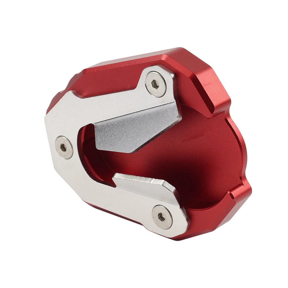 Red Kickstand Foot Extension Side Stand Enlarger for Tiger 900 RALLY GT (2020-2023)