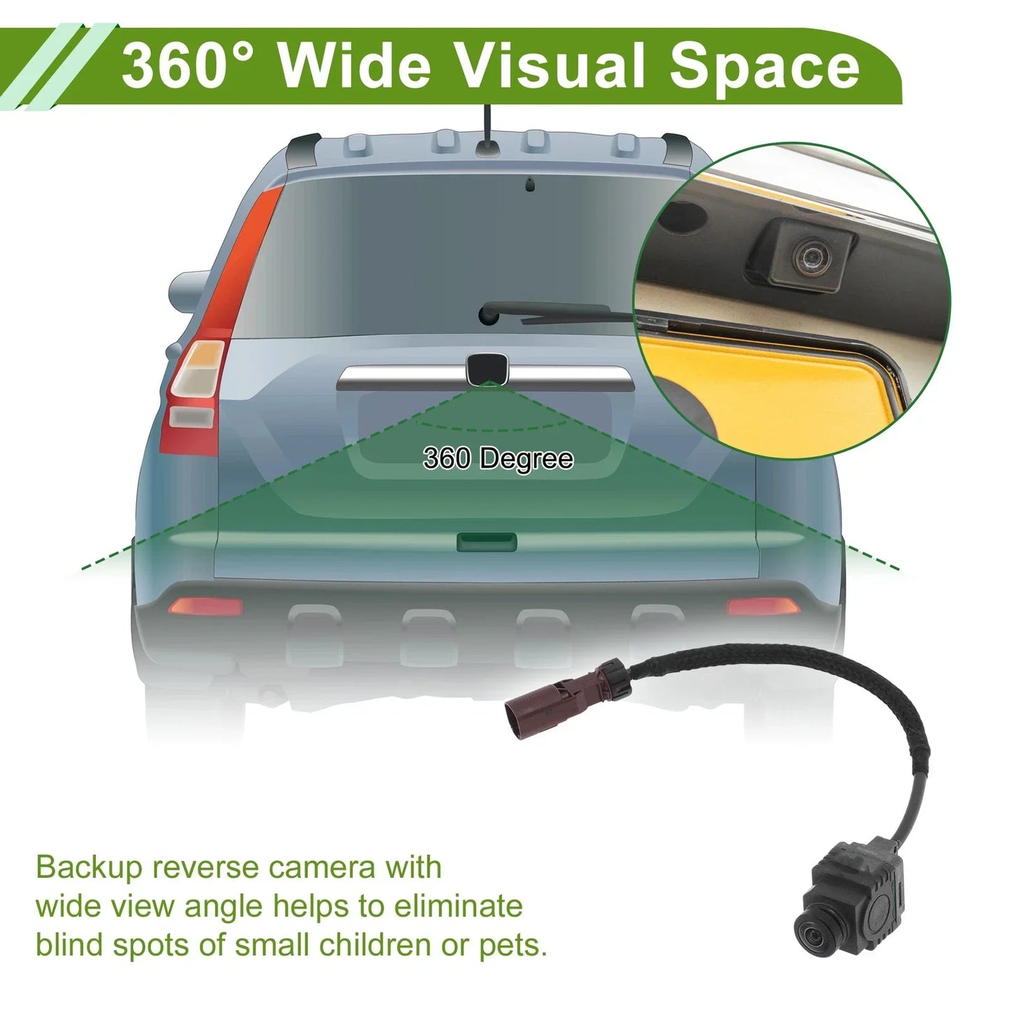 Rear View Backup Camera for Mercedes-Benz C-Class W205 (2014-2021)