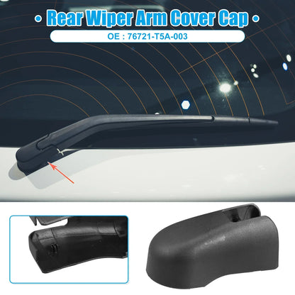 Rear Windshield Wiper Arm Cover for Honda Fit (2015-2020) Black