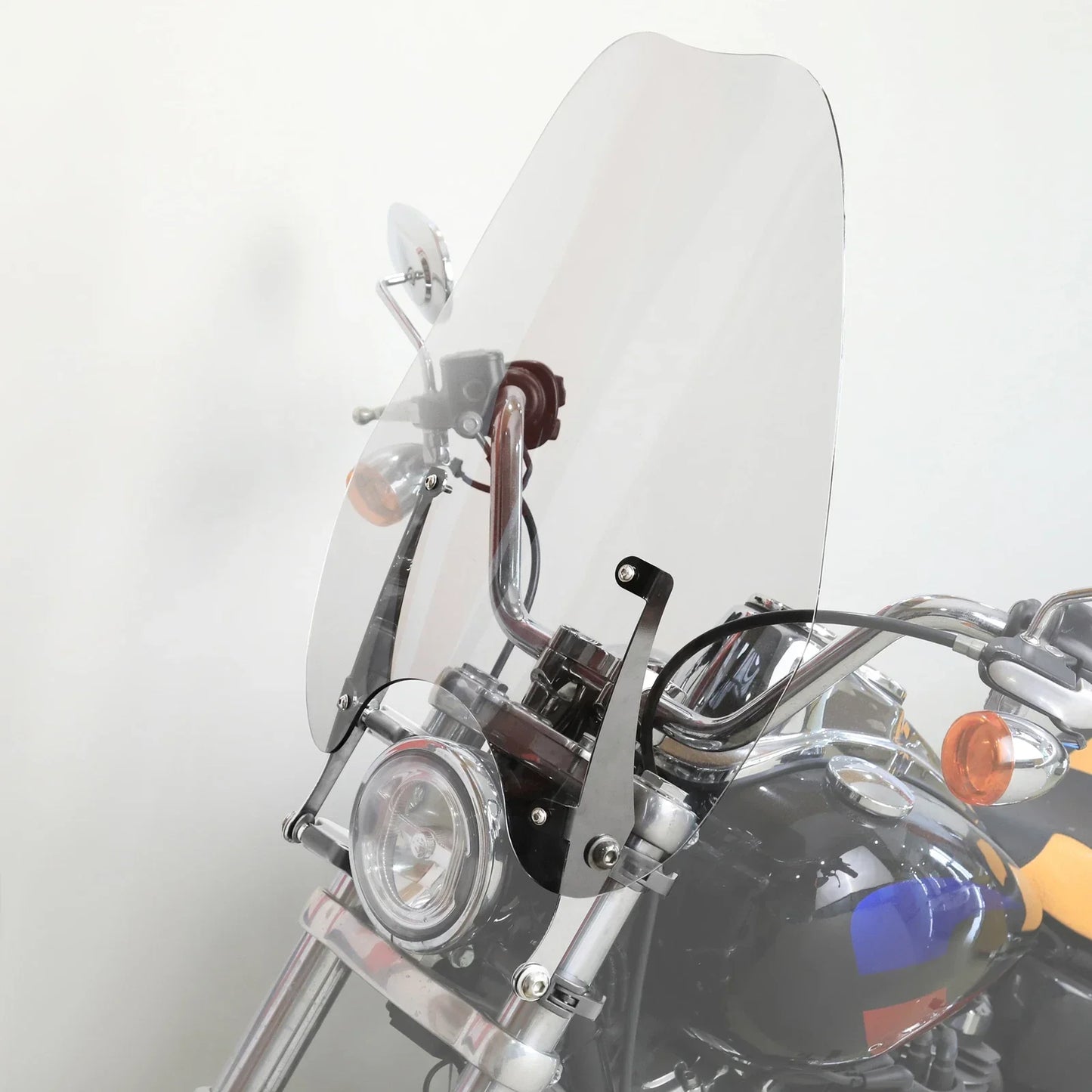 Windshield & Bracket 41mm Clamps for Harley Softail FXS FXST FXSTC (1988-2013)