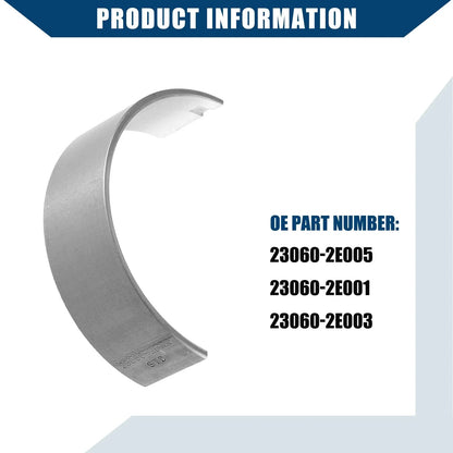 Set of 2 Car Connecting Rod Bearings for Hyundai Elantra (2014-2020)