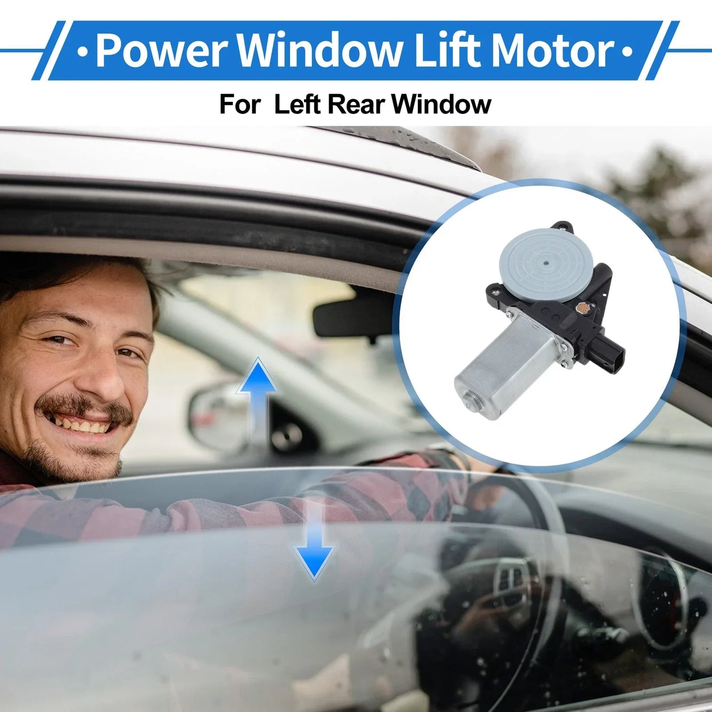 Power Window Regulator Lift Motor for Honda Accord Sedan (2008-2012)