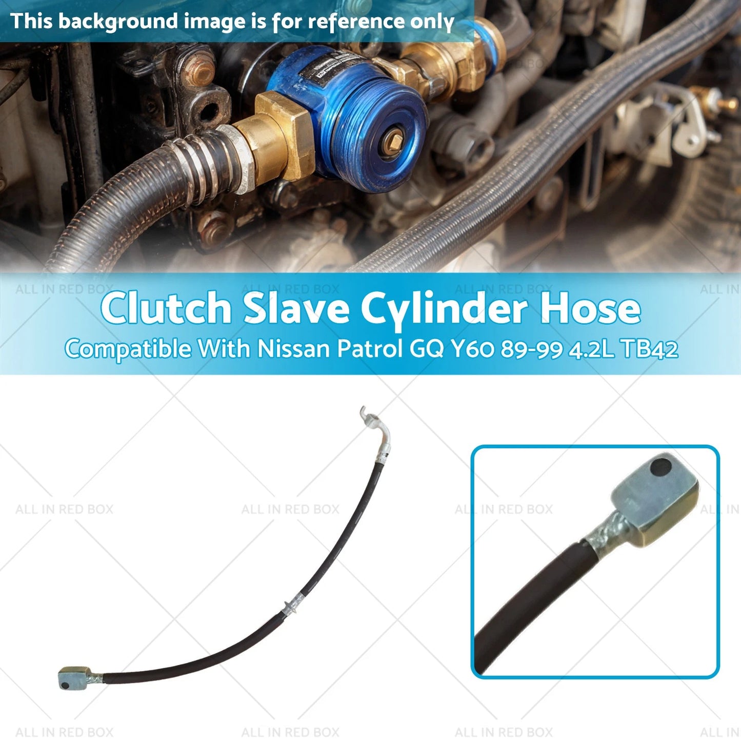 Clutch Slave Cylinder Hose for Nissan Patrol GQ Y60 (1989-1999)