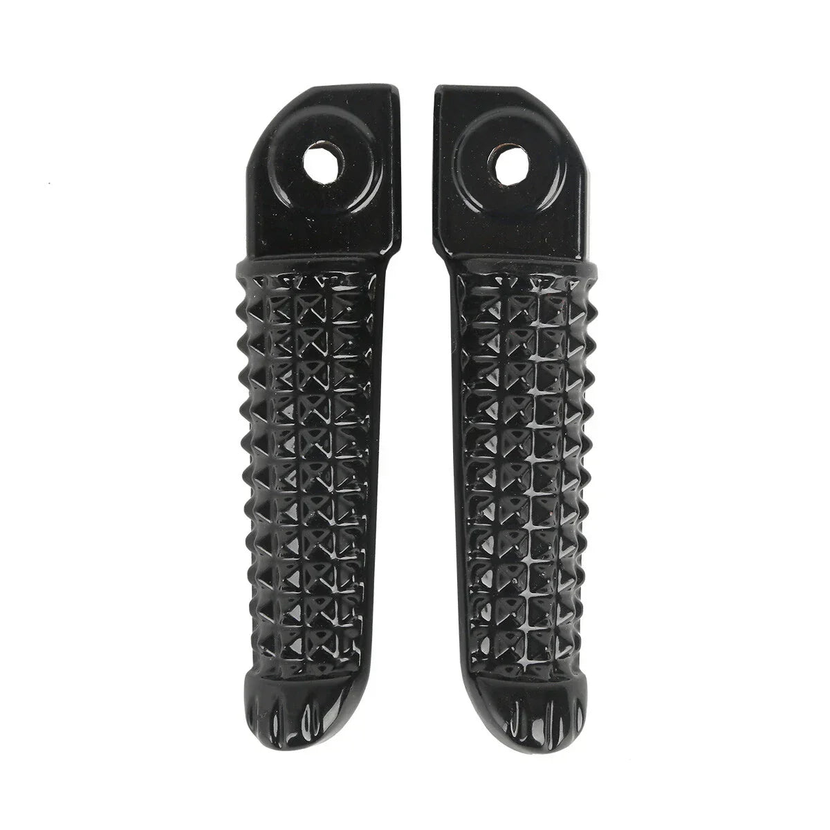 Black Driver Passenger Footpegs for Yamaha YZF R1 R6 (1998-2025) (2003-2020)