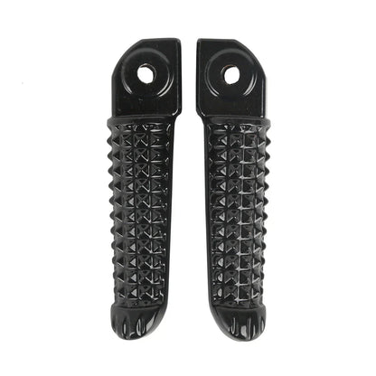 Black Driver Passenger Footpegs for Yamaha YZF R1 R6 (1998-2025) (2003-2020)