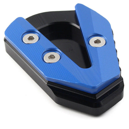 Kickstand Foot Support Pad for YAMAHA YZFR6 (2017-2021) Blue Aluminum