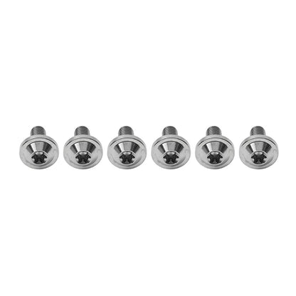 6 x M5x25mm Titanium Alloy Torx Head Bolts for Bike Motorcycle