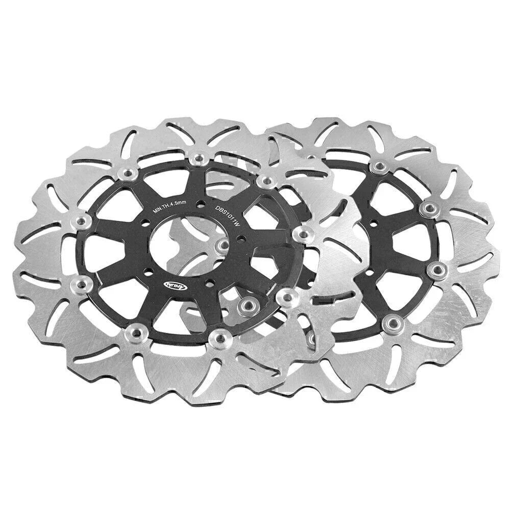 Front Brake Disc Rotors for KAWASAKI KLV 1000, SUZUKI DL650, DL1000 (2004-2012)