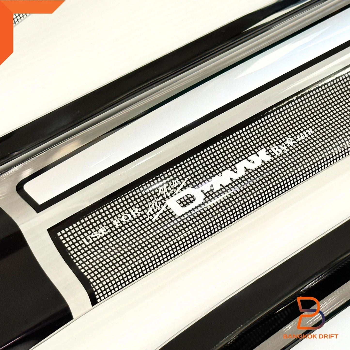 Silver Visor Shield Wind Deflector for Isuzu D-Max (2012-2019)