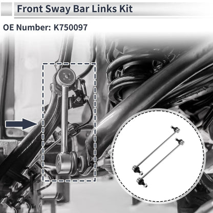 Front Stabilizer Bar Links for Honda Ridgeline 2006-2014 (2 x)