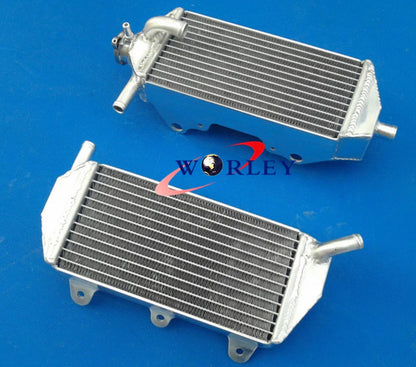 Aluminum Radiator & Black Hose for Yamaha YZF450 YZ450F (2010-2013)