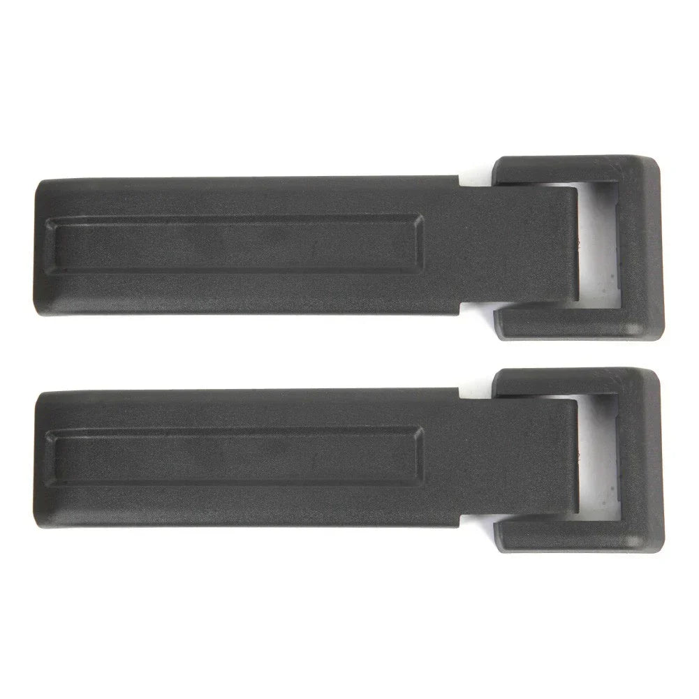Upper Rear Tailgate Hinge Covers Black for Jeep Wrangler JK (2007-2018)