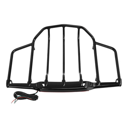 Trunk Luggage Rack w/ LED Light for Harley Electra Road Glide (1993-2013)