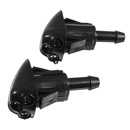 2 x Washer Jet Nozzle Front Windshield Fluid Spray for Most Vehicles