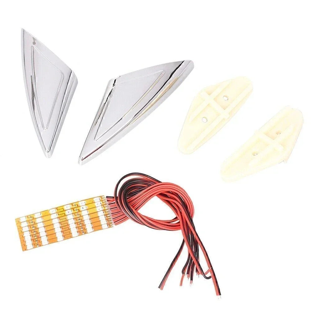 Fender Fork Tower Accents for Honda Goldwing GL1800 (2001-2011) Chrome Set