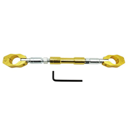 22mm ATV Bike Handlebar Balance Cross Bar Lever w/ Wrench - Gold
